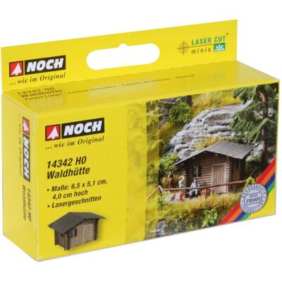 NOCH 14342 Laser-Cut Minis Forest Cabin - Model Part NOCH 14342 Laser-Cut Minis Forest Cabin - Model Part