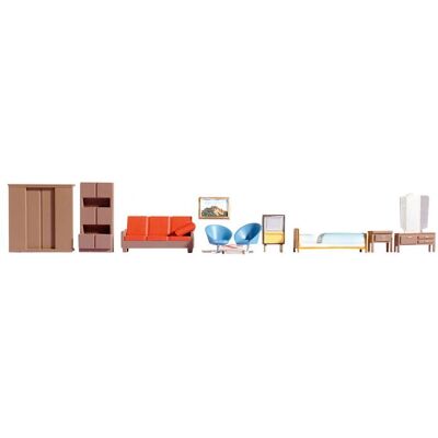 Noch N14832 HO Scale Furniture - Model Noch N14832 HO Scale Furniture - Model