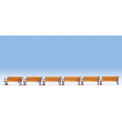 Noch N14849 HO Scale Benches - Model scenery accessory Noch N14849 HO Scale Benches - Model scenery accessory