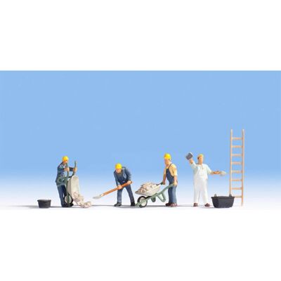 Noch 15055 Metselaars Figuren - Schaalmodel Accessoires Noch 15055 Metselaars Figuren - Schaalmodel Accessoires