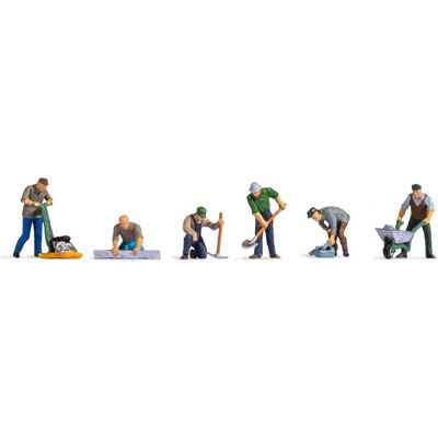 NOCH Wegwerkers schaalmodel Figuren - Scenetoebehoren NOCH Wegwerkers schaalmodel Figuren - Scenetoebehoren