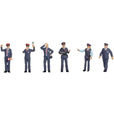 NOCH 15259 Duitse Spoorwegpersoneel Figuren - Modelaccessoires NOCH 15259 Duitse Spoorwegpersoneel Figuren - Modelaccessoires