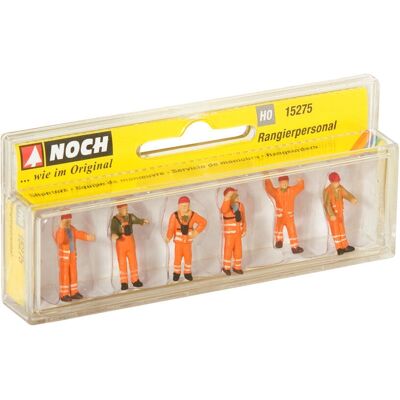 NOCH 15275 H0 Modelaccessoires - 6 Handgeschilderde Figuren NOCH 15275 H0 Modelaccessoires - 6 Handgeschilderde Figuren