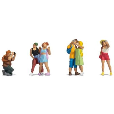 NOCH 15473 H0 Turister Figuren - Skala Model Tilbehør NOCH 15473 H0 Turister Figuren - Skala Model Tilbehør
