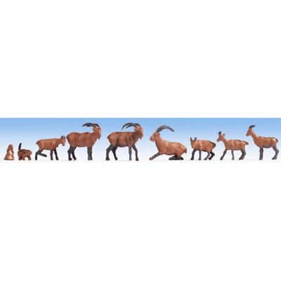Noch N15742 Alpine Animals - Skalemodel Dyr Noch N15742 Alpine Animals - Skalemodel Dyr
