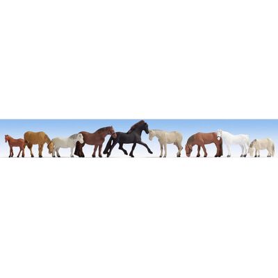 Noch N15761 Pferde HO 1:87 Maßstab Modell - Tiere & Figuren Noch N15761 Pferde HO 1:87 Maßstab Modell - Tiere & Figuren