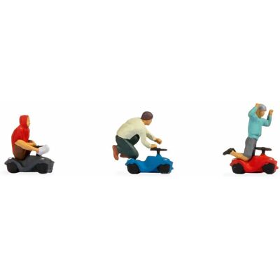 Noch N15808 Bobby Car Racers HO 1:87 Figures - Model Type Noch N15808 Bobby Car Racers HO 1:87 Figures - Model Type