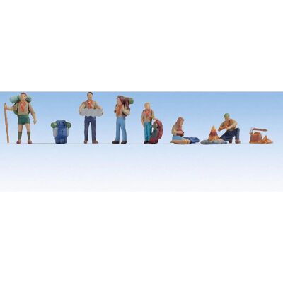 NOCH 0015879 painted figures - scale model accessory NOCH 0015879 painted figures - scale model accessory