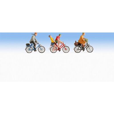 NOCH 15898 Modeldel - Cyklistfigurer - H0 Landskab NOCH 15898 Modeldel - Cyklistfigurer - H0 Landskab