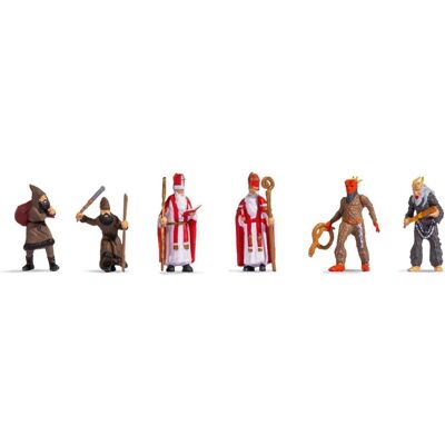 NOCH Julemand og Knecht Ruprecht skalamodel del/tilbehørsfigurer - Skalamodellfigurer NOCH Julemand og Knecht Ruprecht skalamodel del/tilbehørsfigurer - Skalamodellfigurer