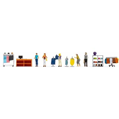 Noch N16241 Modebutik HO 1:87 Figurer Noch N16241 Modebutik HO 1:87 Figurer