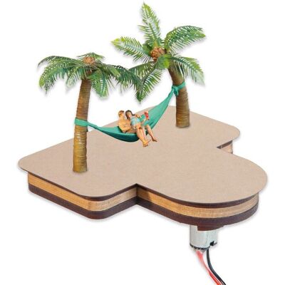NOCH 21772 Micro-Motion Palm Trees With Hammock Scene - Scale model part/accessory NOCH 21772 Micro-Motion Palm Trees With Hammock Scene - Scale model part/accessory