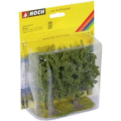 NOCH 25170 - Pieza de modelo a escala - Árboles haya - 13cm - 2 piezas - Para decoración NOCH 25170 - Pieza de modelo a escala - Árboles haya - 13cm - 2 piezas - Para decoración