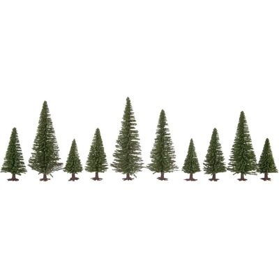 NOCH 26830 Model Scenery - Dark Green Trees 25 pcs NOCH 26830 Model Scenery - Dark Green Trees 25 pcs