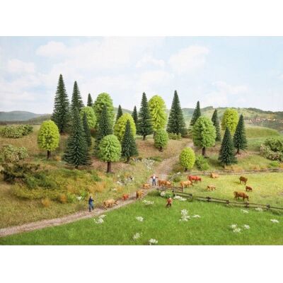 NOCH Mischwald Modellbäume - 10 stk NOCH Mischwald Modellbäume - 10 stk