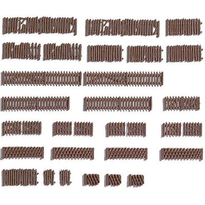 NOCH Model Fence Accessory - 72 Sections, Approx. 150 cm - Model Part/Accessory NOCH Model Fence Accessory - 72 Sections, Approx. 150 cm - Model Part/Accessory