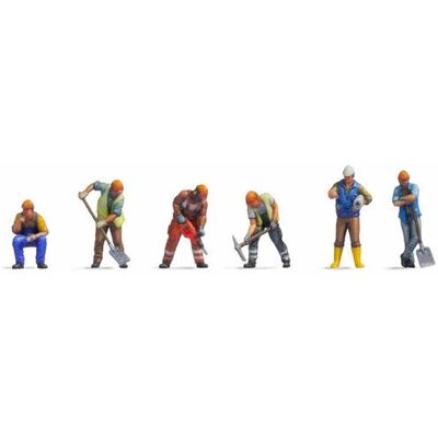 NOCH 35050 Skalemodeldel - Bygningsarbejder Figurer NOCH 35050 Skalemodeldel - Bygningsarbejder Figurer
