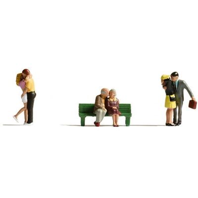 NOCH 36510 Skalamodell - Figurer, Bänk, 14+ år NOCH 36510 Skalamodell - Figurer, Bänk, 14+ år