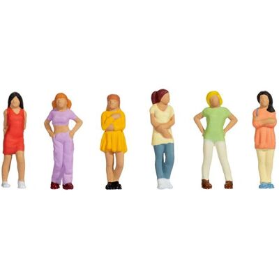 NOCH 36517 Figure Femminili Adolescenziali - Accessori per Modelli in Scala NOCH 36517 Figure Femminili Adolescenziali - Accessori per Modelli in Scala