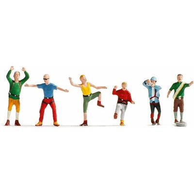 NOCH N Scale Model Part - Mountaineer Figures NOCH N Scale Model Part - Mountaineer Figures