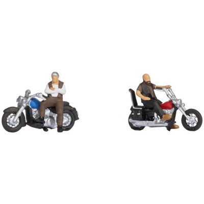 NOCH N Rocker Motorcykelfigurer - Modellilbehør NOCH N Rocker Motorcykelfigurer - Modellilbehør