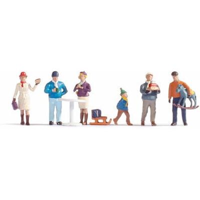 Noch N36926 Julmarknad Figurer & Tillbehör - Modellscen Noch N36926 Julmarknad Figurer & Tillbehör - Modellscen