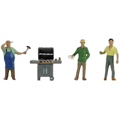 NOCH TT Pomalowane figurki - Akcesoria do modeli torów TT NOCH TT Pomalowane figurki - Akcesoria do modeli torów TT