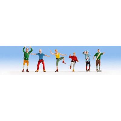 Figuras de Montañistas NOCH - Escala TT Figuras de Montañistas NOCH - Escala TT