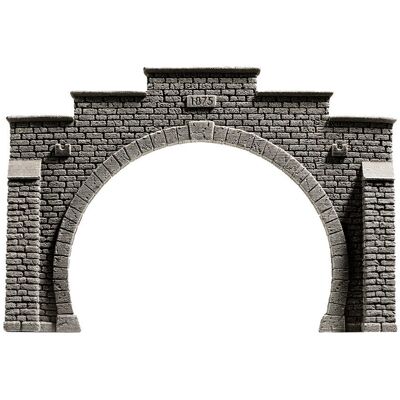 H0-skala modelljärnvägsaccessoar - Dubbelt spår tunnelport NOCH 58052 H0-skala modelljärnvägsaccessoar - Dubbelt spår tunnelport NOCH 58052