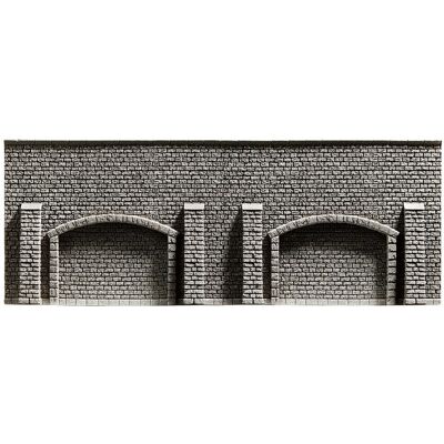 NOCH 58058 Stone Wall with Arches HO Scale Model Accessory NOCH 58058 Stone Wall with Arches HO Scale Model Accessory