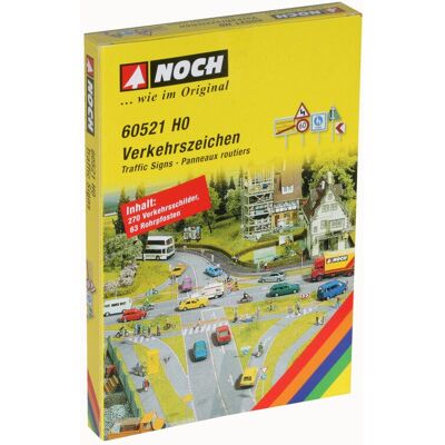 NOCH Pièce de Modèle - Set de Signaux HO 270 NOCH Pièce de Modèle - Set de Signaux HO 270