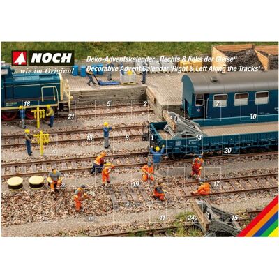 NOCH 65592 Modelldel - Festliga Adventscen Dekorationer NOCH 65592 Modelldel - Festliga Adventscen Dekorationer