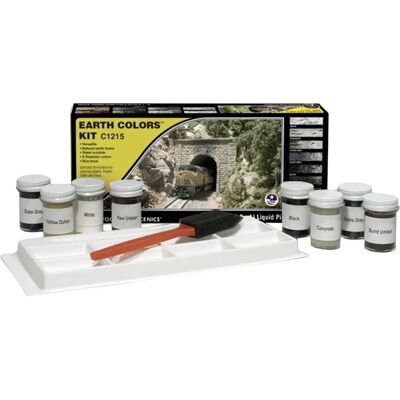 Woodland Scenics Modeltrein Landschap - Aardetinten Set Woodland Scenics Modeltrein Landschap - Aardetinten Set
