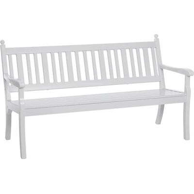 BLOME Hohenzollern Gartentisch - Weiß - 3-Sitzer - Gartenmöbel BLOME Hohenzollern Gartentisch - Weiß - 3-Sitzer - Gartenmöbel