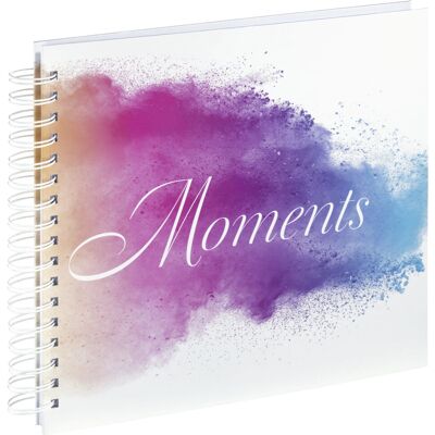 Hama Watercolor Moments Spiral-Album - Fotoalbum, 50 Seiten, 28x24cm Hama Watercolor Moments Spiral-Album - Fotoalbum, 50 Seiten, 28x24cm