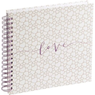 Hama Beige Spiral Photo Album - 80 Sheets 10x15cm Hama Beige Spiral Photo Album - 80 Sheets 10x15cm