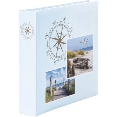 Álbum de fotos Hama Compass - Azul, Marrón, Verde - 200 hojas - 10x15cm Álbum de fotos Hama Compass - Azul, Marrón, Verde - 200 hojas - 10x15cm