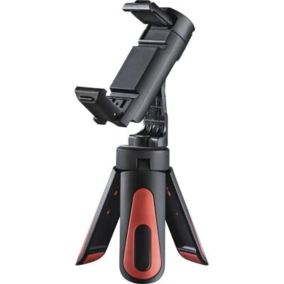 Hama Pocket II Rotation Statief Smartphone/Tablet - Zwart, Rood Hama Pocket II Rotation Statief Smartphone/Tablet - Zwart, Rood