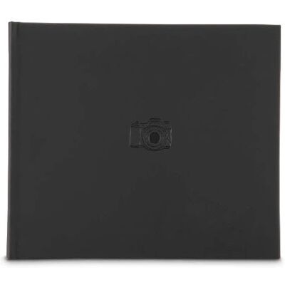 Album Photo Signatures - 28x24 cm, 50 pages blanches, noir Album Photo Signatures - 28x24 cm, 50 pages blanches, noir