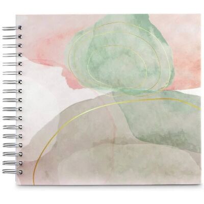 Hama Watercolor Photo Album - 50 Pages, Green, 28x24 cm - Photo Album Hama Watercolor Photo Album - 50 Pages, Green, 28x24 cm - Photo Album