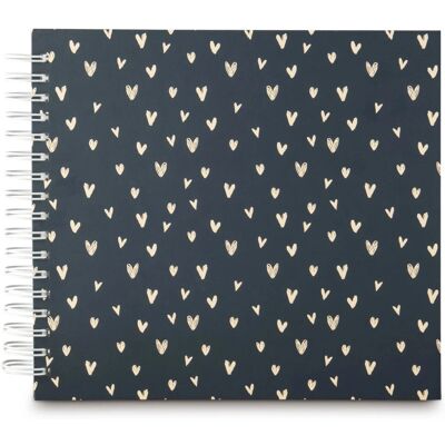 Hama Fotoalbum, Lovely (10 x 15 cm) - blau, 100 Blatt, Spiralbindung Hama Fotoalbum, Lovely (10 x 15 cm) - blau, 100 Blatt, Spiralbindung