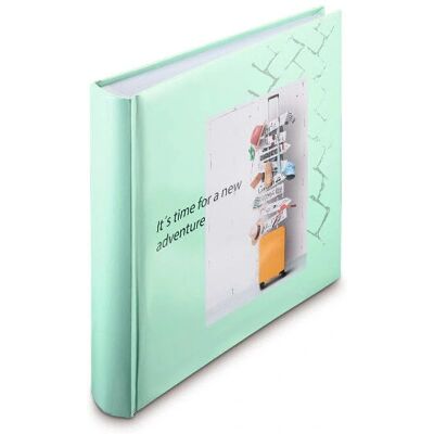 Album fotograficzny Hama Journey Mięta - 400 kartek, 10x15cm - Oprawa książkowa Album fotograficzny Hama Journey Mięta - 400 kartek, 10x15cm - Oprawa książkowa
