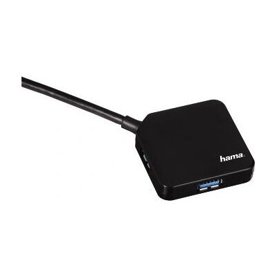 Hama Hub USB 4 Ports - USB 3.0, 5000 Mbit/s, Noir - Publicité Hama Hub USB 4 Ports - USB 3.0, 5000 Mbit/s, Noir - Publicité