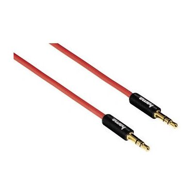 Hama 1m Rotes Audiokabel - Audio Kabel Hama 1m Rotes Audiokabel - Audio Kabel