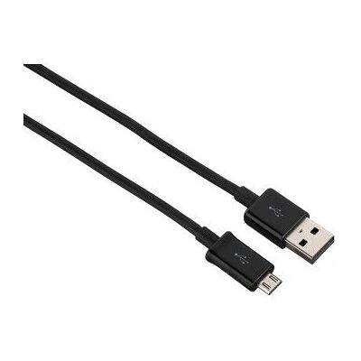 Hama - USB A to Micro-B Kabel - 0.9m - Svart - Kabel Hama - USB A to Micro-B Kabel - 0.9m - Svart - Kabel