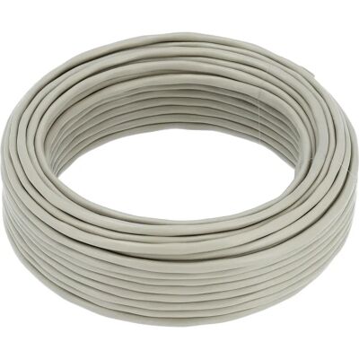 Hama 00020260 Telefonkabel - 25 m, Grau, Geschirmt, 4-adrig Hama 00020260 Telefonkabel - 25 m, Grau, Geschirmt, 4-adrig