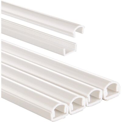 Hama 00020570 Sistema di canaline per cavi - Bianco Hama 00020570 Sistema di canaline per cavi - Bianco