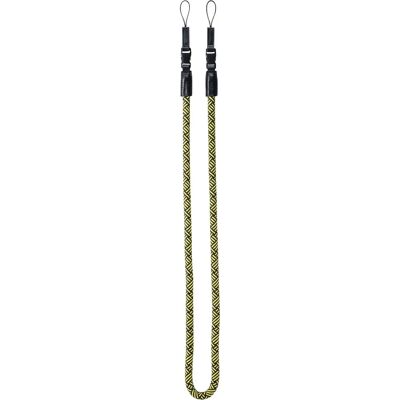 Hama Braid 120 Camera Strap - Nylon, Zwart, Geel - Digitale Camera Gurt Hama Braid 120 Camera Strap - Nylon, Zwart, Geel - Digitale Camera Gurt