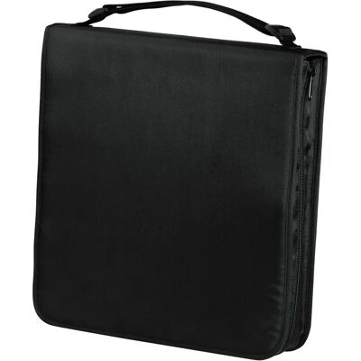 Hama CD Wallet Nylon 160 - Fino a 160 CD/DVD - Nero Hama CD Wallet Nylon 160 - Fino a 160 CD/DVD - Nero