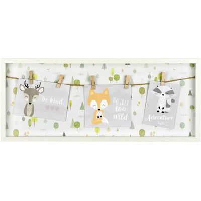 Hama Furry Friends Weiß Mehrfachbilderrahmen Hama Furry Friends Weiß Mehrfachbilderrahmen